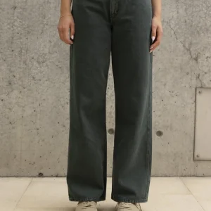 Jeans - Logan Wide Green Stone