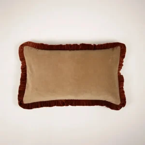 Putetrekk - Doris 30x50cm Beige/Rust