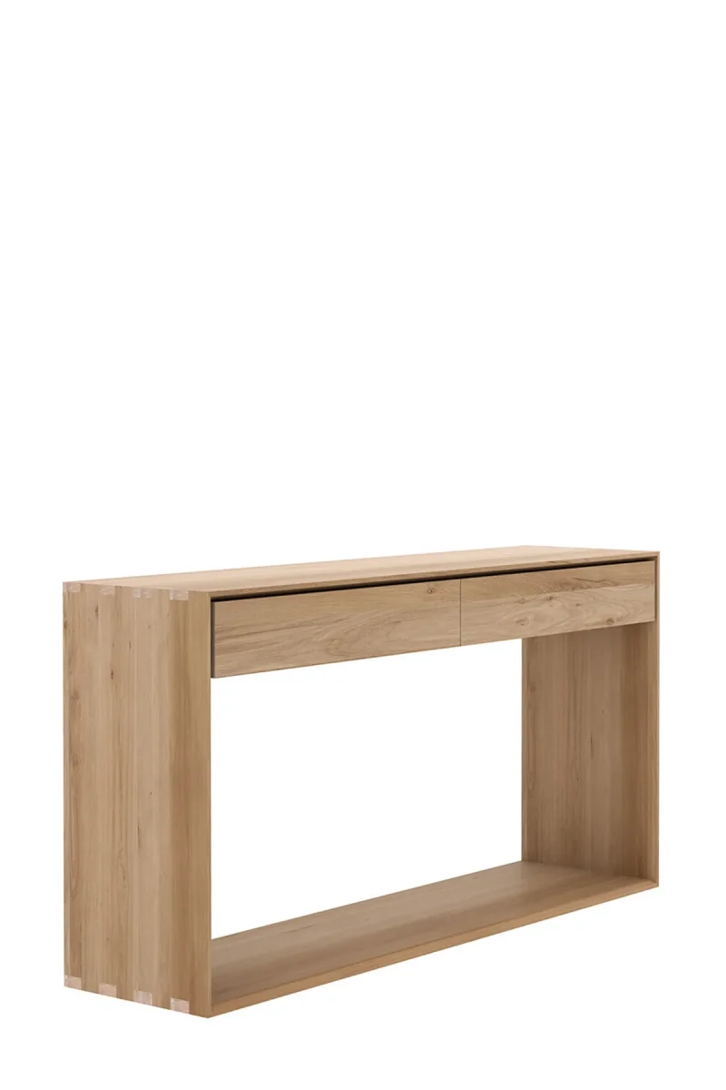 Konsollbord - Oak Nordic 160x40xh85cm - Image 4